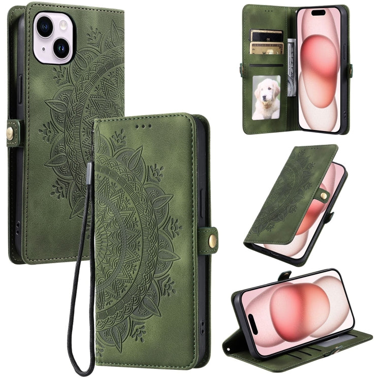 Skin Feel Totem Embossed Leather Phone Case, Series 1