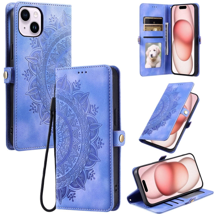 Skin Feel Totem Embossed Leather Phone Case, For iPhone 16 Plus, For iPhone 15, For iPhone 7 / 8 / SE 2022, For iPhone 13 Pro, For iPhone 12 Pro Max, For iPhone 11