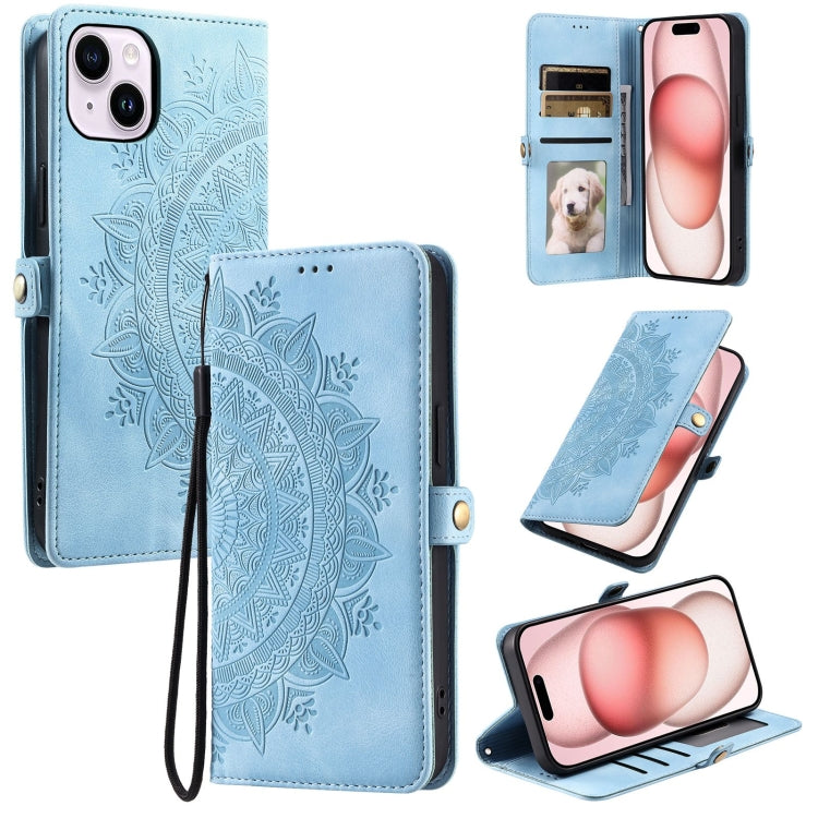 Skin Feel Totem Embossed Leather Phone Case, For iPhone 16 Plus, For iPhone 15, For iPhone 7 / 8 / SE 2022, For iPhone 13 Pro, For iPhone 12 Pro Max, For iPhone 11