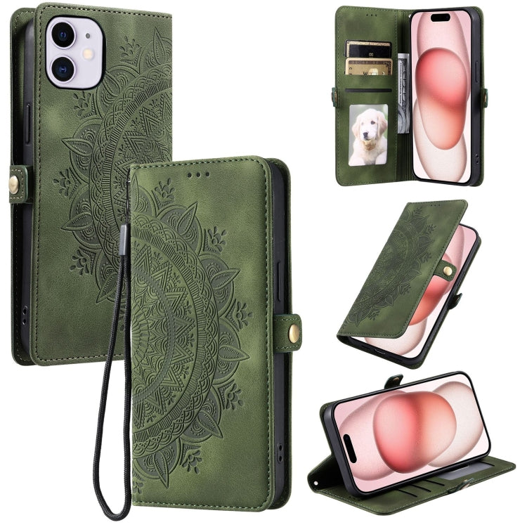 Skin Feel Totem Embossed Leather Phone Case, For iPhone 16 Pro Max, For iPhone 16 Pro, For iPhone 14 Plus, For iPhone 14 Pro Max, For iPhone 12 mini