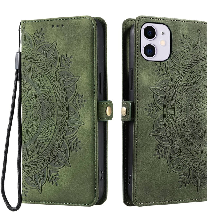 Skin Feel Totem Embossed Leather Phone Case, Series 1