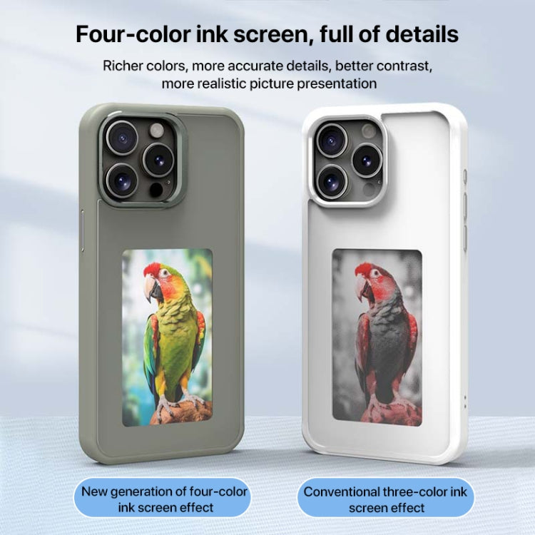 Four-Color E-ink Screen NFC DIY Phone Case, Series 1