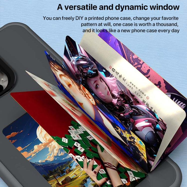 Four-Color E-ink Screen NFC DIY Phone Case, Series 1