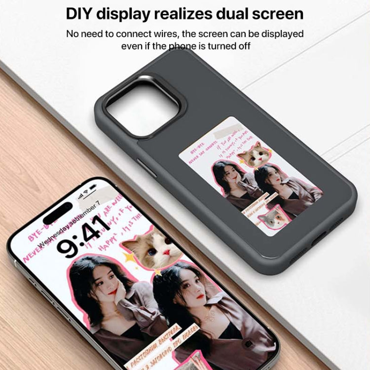 Four-Color E-ink Screen NFC DIY Phone Case, Series 1