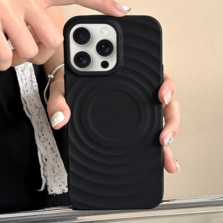 Frosted Wave Texture MagSafe Magnetic TPU Phone Case, Series 4