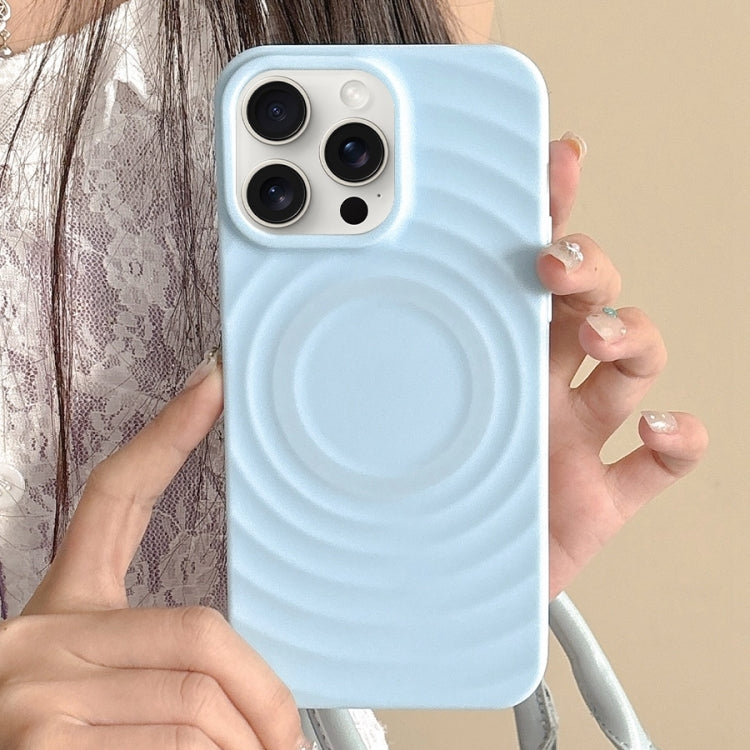 Frosted Wave Texture MagSafe Magnetic TPU Phone Case, Series 4