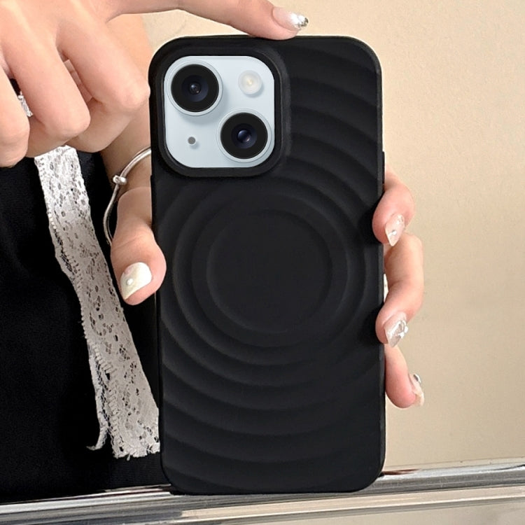 Frosted Wave Texture MagSafe Magnetic TPU Phone Case, Series 2