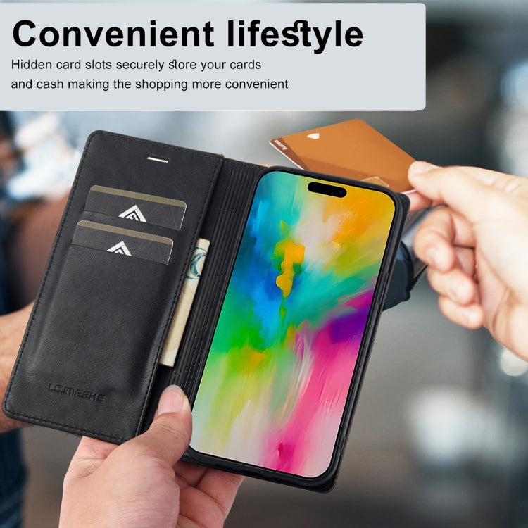 LC.IMEEKE RFID Anti-theft Leather Phone Case