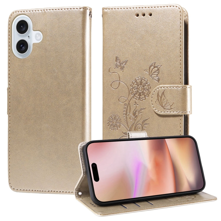 Embossed Butterfly Flowers Leather Phone Case, Series 3