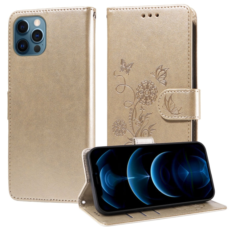 Embossed Butterfly Flowers Leather Phone Case, Series 4