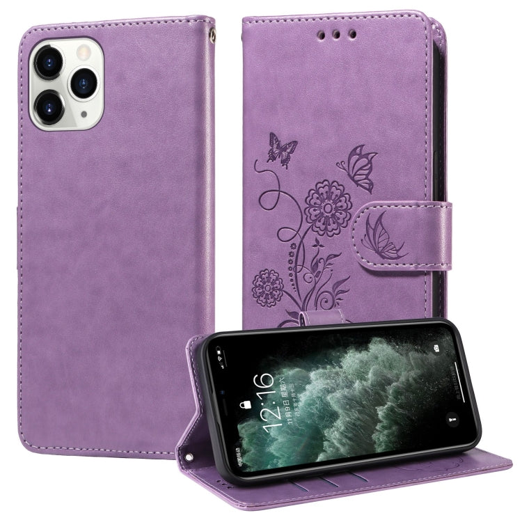 Embossed Butterfly Flowers Leather Phone Case, For iPhone 12 Pro Max, For iPhone 12 mini, For iPhone 11 Pro Max, For iPhone 11, For iPhone 11 Pro, For iPhone X / XS