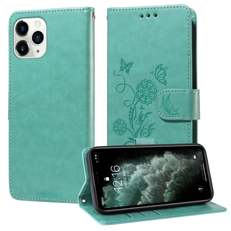 Embossed Butterfly Flowers Leather Phone Case, Series 3