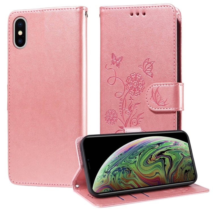 Embossed Butterfly Flowers Leather Phone Case, For iPhone 12 Pro Max, For iPhone 12 mini, For iPhone 11 Pro Max, For iPhone 11, For iPhone 11 Pro, For iPhone X / XS