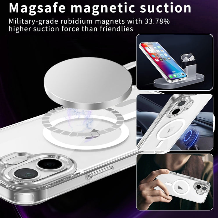 Ice Color Magnetic Series Magsafe Magnetic PC Hybrid TPU Phone Case, Series 1