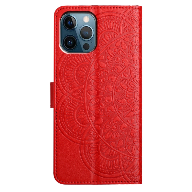 Flower Embossed Leather Phone Case