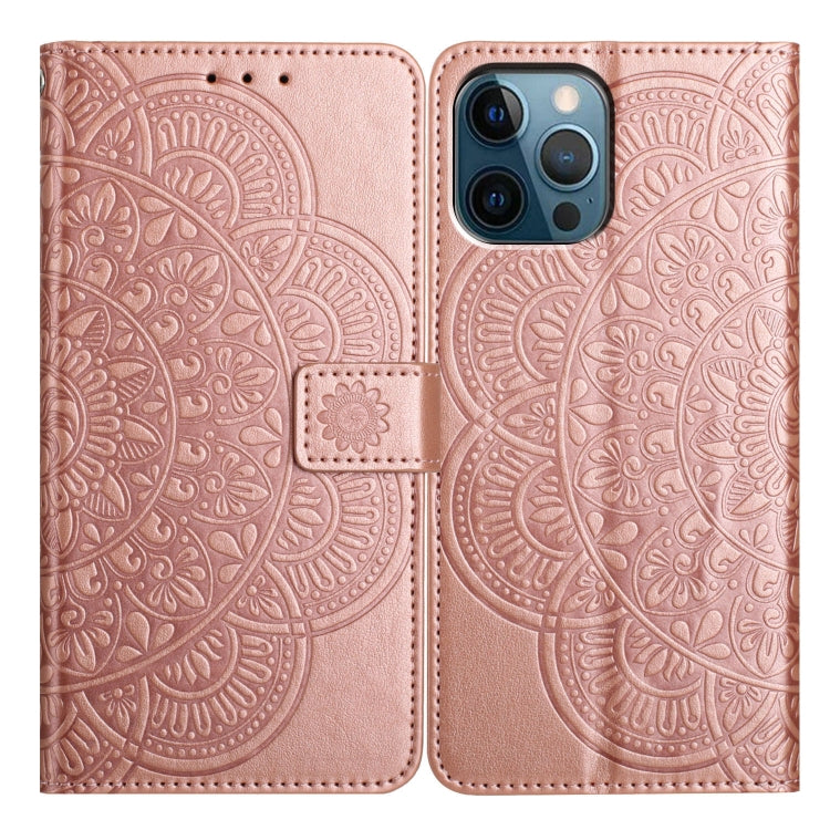 Flower Embossed Leather Phone Case