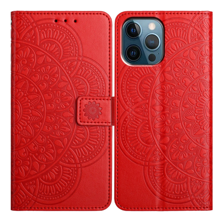 Flower Embossed Leather Phone Case, For iPhone 16 Pro Max, For iPhone 16 Pro, For iPhone 16 Plus, For iPhone 16