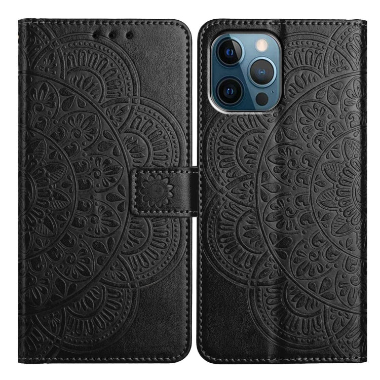 Flower Embossed Leather Phone Case