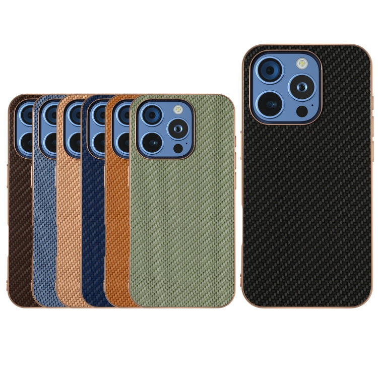 Nano Electroplating Carbon Fiber Texture Phone Case