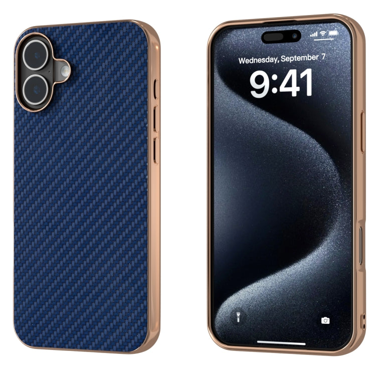 Nano Electroplating Carbon Fiber Texture Phone Case