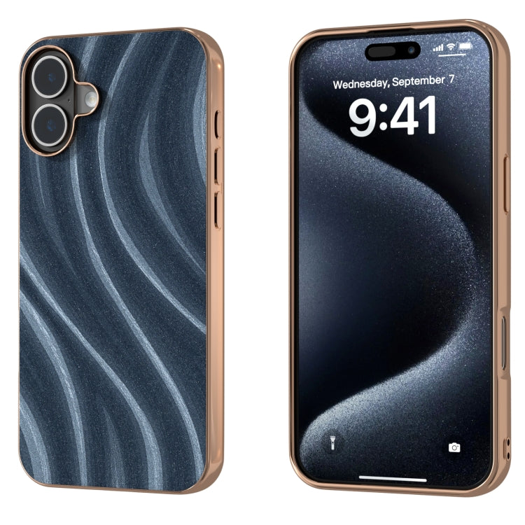 Nano Electroplating Galactic Pattern Protective Phone Case, For iPhone 16 Pro Max, For iPhone 16 Pro, For iPhone 16 Plus, For iPhone 16