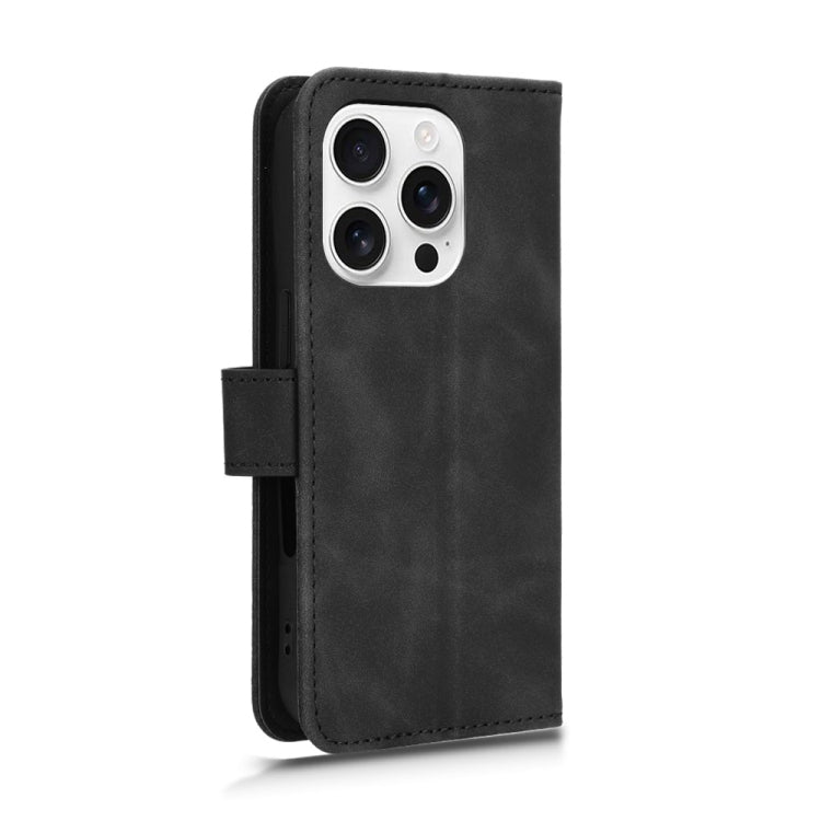 Skin Feel Magnetic Flip Leather Phone Case