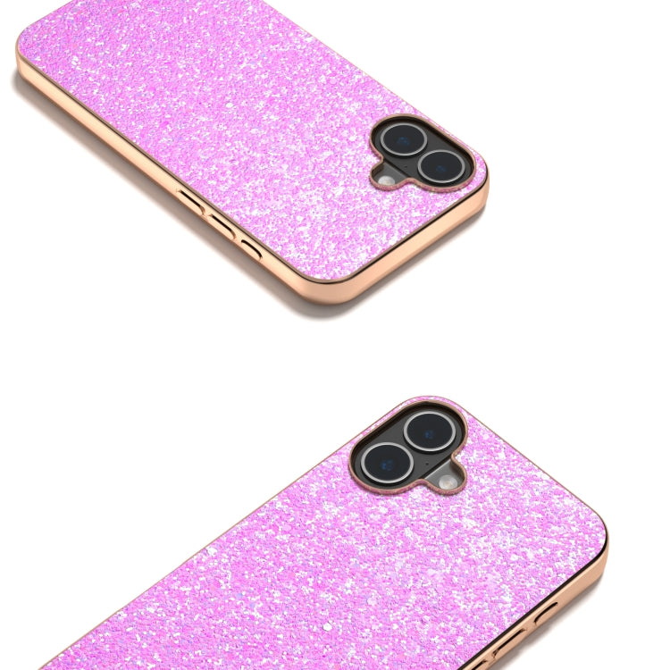 Electroplating Frame Colorful Glitter Phone Case, Series 1