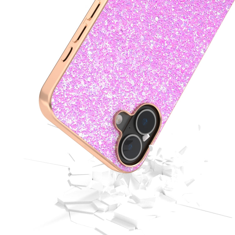 Electroplating Frame Colorful Glitter Phone Case, Series 1