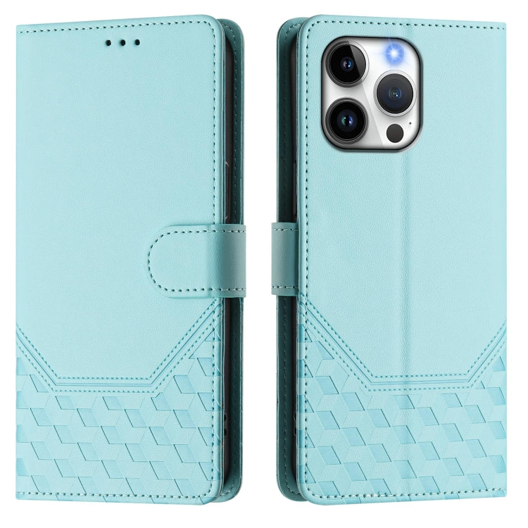 Honeycomb Embossing RFID Leather Phone Case, Series 5