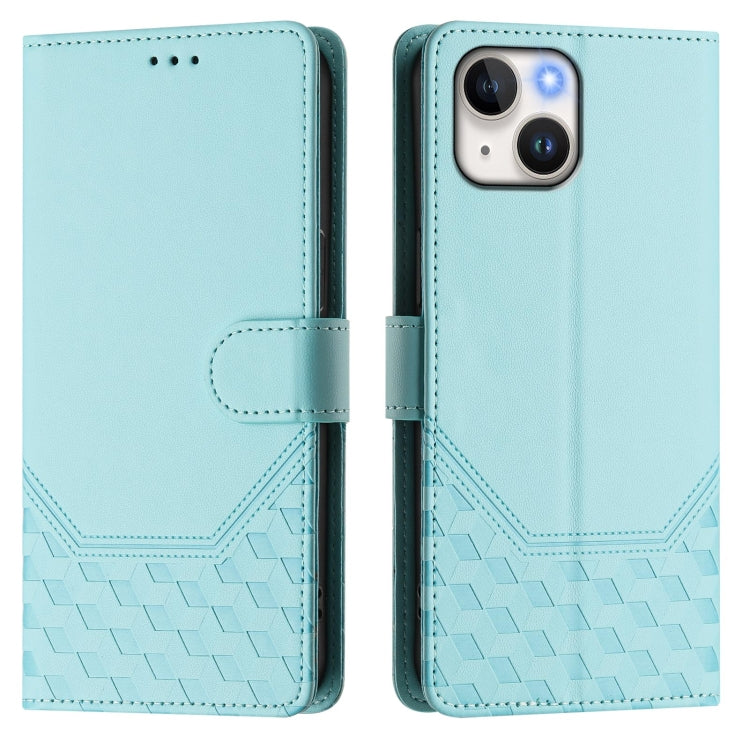 Honeycomb Embossing RFID Leather Phone Case, Series 4