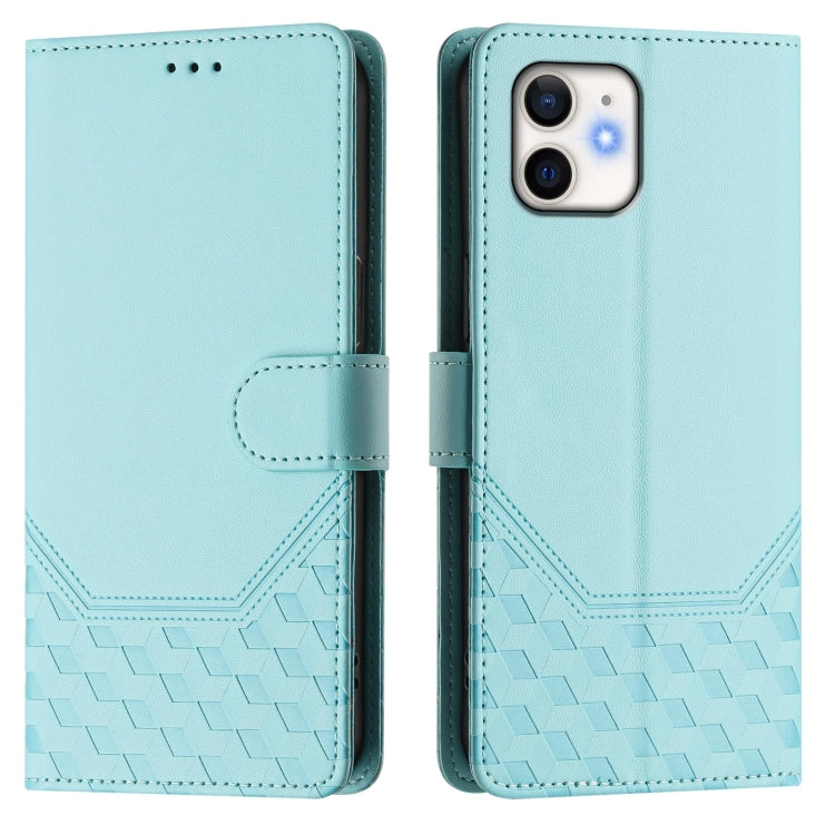 Honeycomb Embossing RFID Leather Phone Case, Series 6