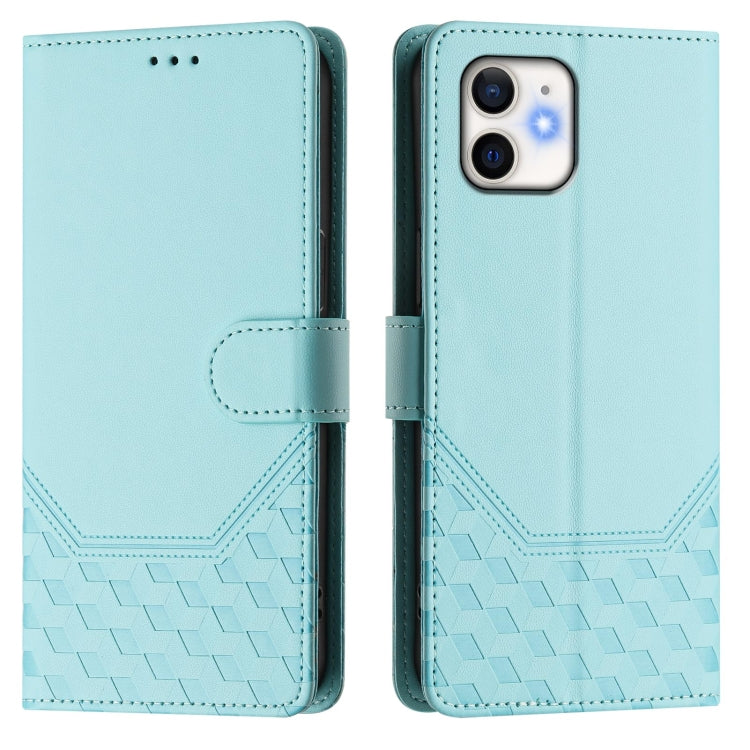 Honeycomb Embossing RFID Leather Phone Case, Series 1