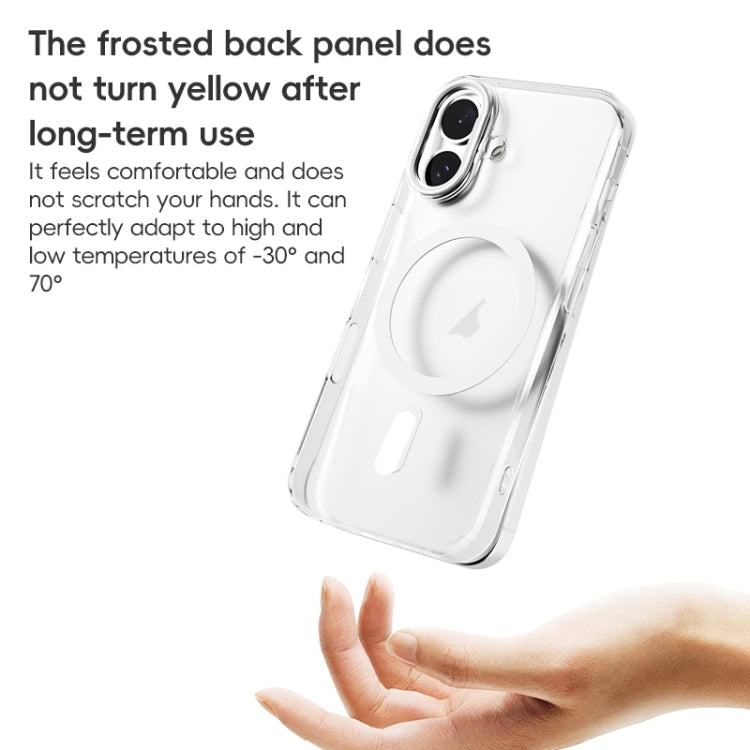 ZGA Magsafe Clear PC Tempered Glass Phone Case