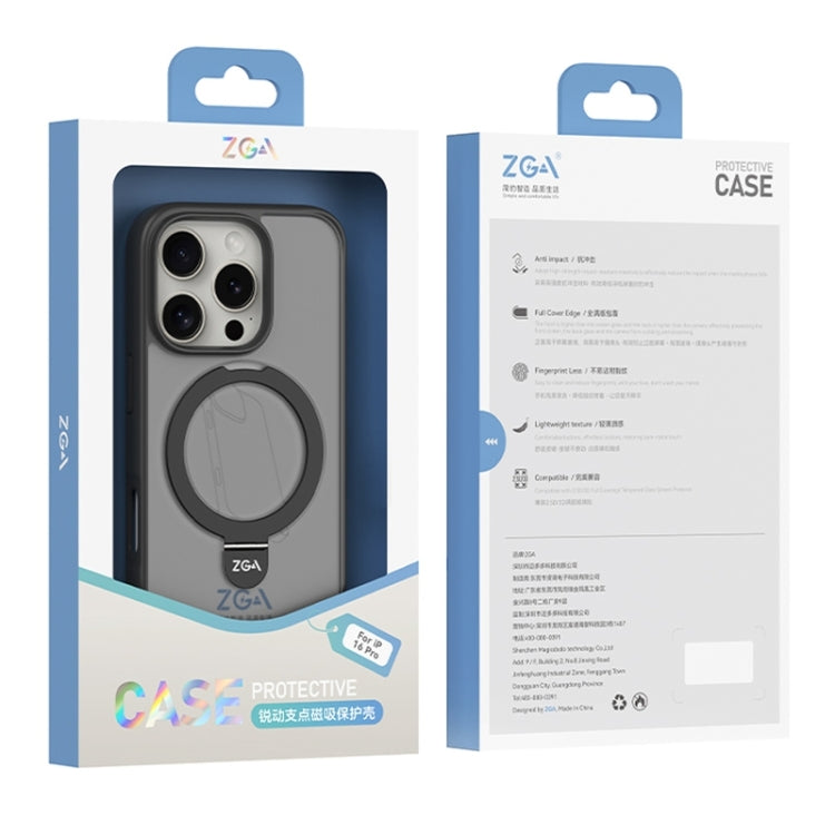 ZGA Magsafe Holder PC Hybrid TPU Phone Case