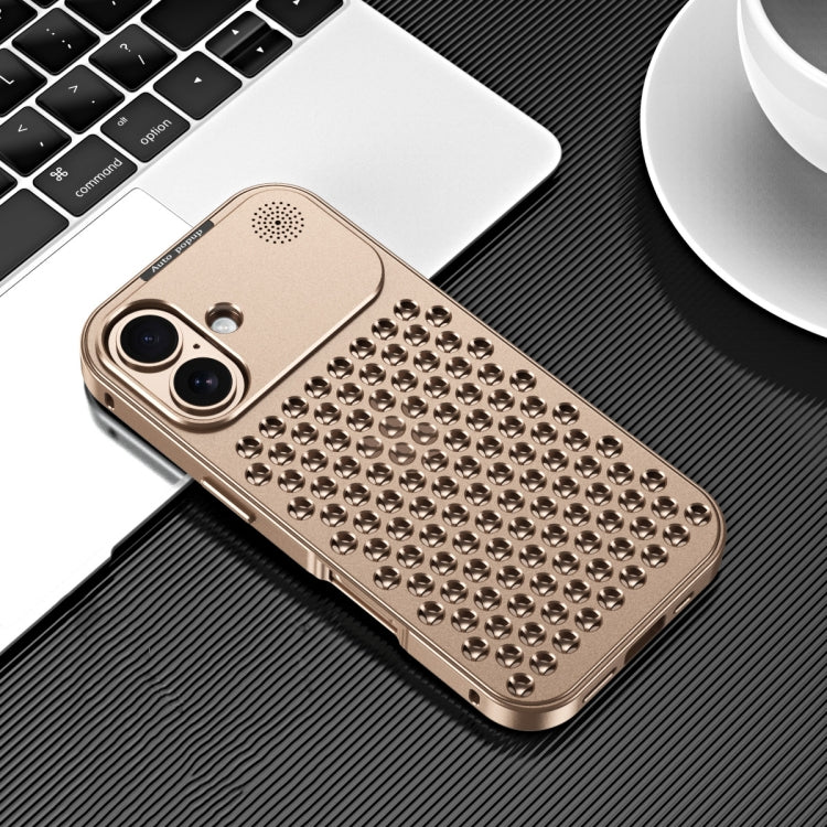 R-JUST RJ58 Aromatherapy Metal Cooling Phone Case