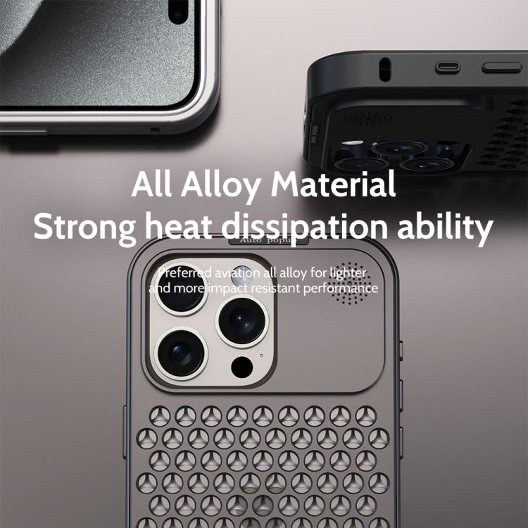 R-JUST RJ58 Aromatherapy Metal Cooling Phone Case