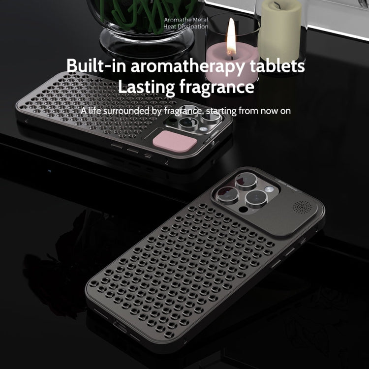 R-JUST RJ58 Aromatherapy Metal Cooling Phone Case