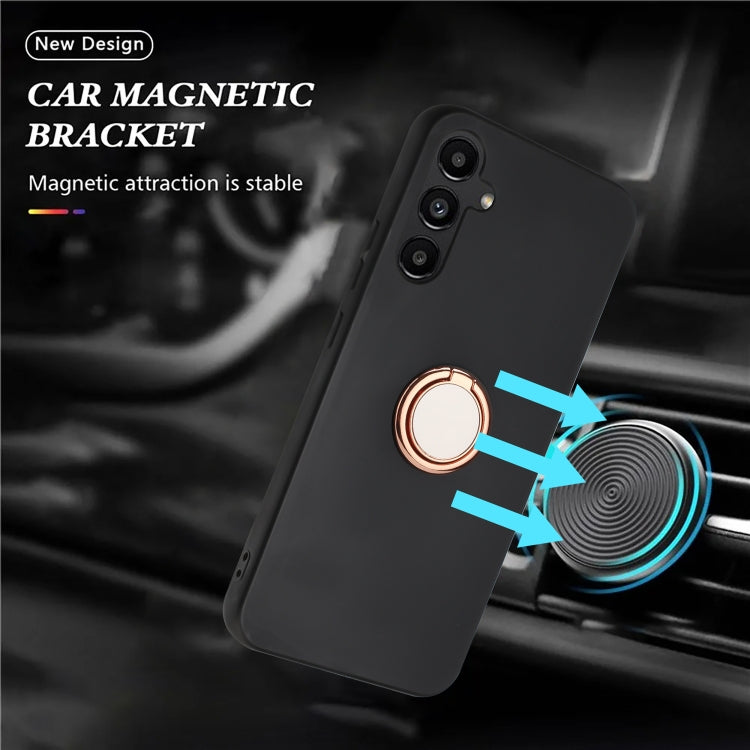 Matte Ring Holder TPU Phone Case, For Samsung Galaxy A25 5G, For Samsung Galaxy A23 4G / 5G, For Samsung Galaxy A14 4G / 5G, For Samsung Galaxy A24 5G, For Samsung Galaxy A34 5G, For Samsung Galaxy A54 5G, For Samsung Galaxy A04e