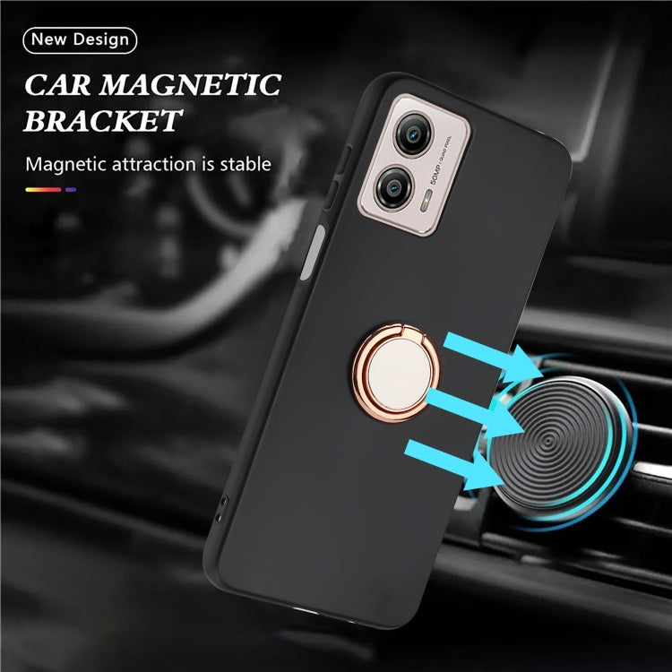 Matte Ring Holder TPU Phone Case, For Motorola Moto G53 / G13 / G23, For Motorola Moto E13, For Motorola Moto G73, For Moto G Play 2023 / G Pure 2021, For Motorola Moto G72, For Motorola Moto E22, For Motorola Edge 30 Lite / Neo