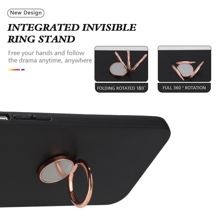 Matte Ring Holder TPU Phone Case