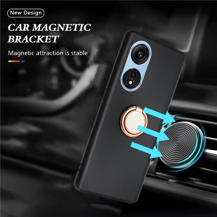 Matte Ring Holder TPU Phone Case