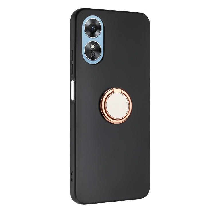 Matte Ring Holder TPU Phone Case, For OPPO A18 / A38, For OPPO A58 4G, For OPPO A78 4G, For OPPO Reno8 T 4G, For OPPO A78 5G, For OPPO A1 Pro / Reno8 T 5G, For OPPO A58 5G, For OPPO A17, For OPPO Reno8 4G / Reno8 Lite / Reno7, For OPPO A57