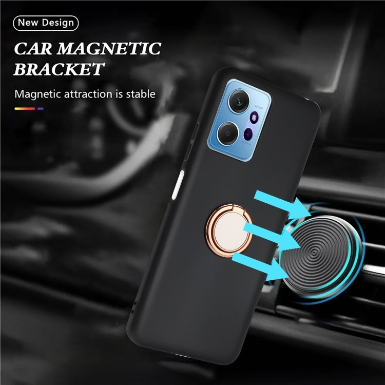 Matte Ring Holder TPU Phone Case, For Redmi Note 12 4G, For Redmi A1 / A2, For Redmi Note 12 Pro 5G / Xiaomi Poco X5 Pro, For Redmi Note 12 5G / Xiaomi Poco X5, For Redmi 11A / 12C, For Redmi Note 10 4G / Xiaomi Poco M5s