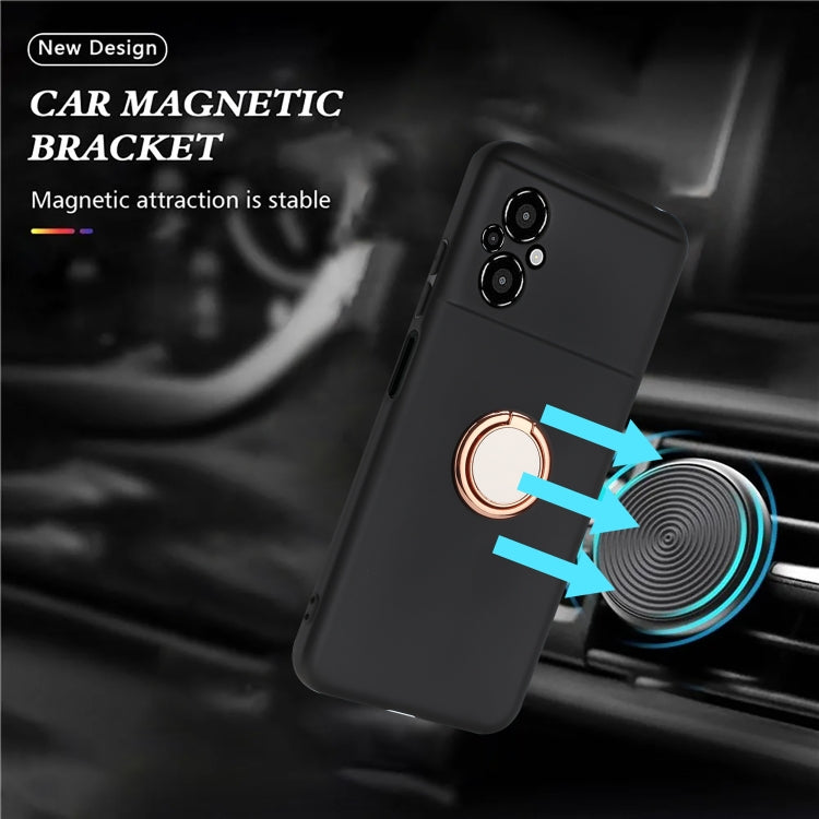 Matte Ring Holder TPU Phone Case