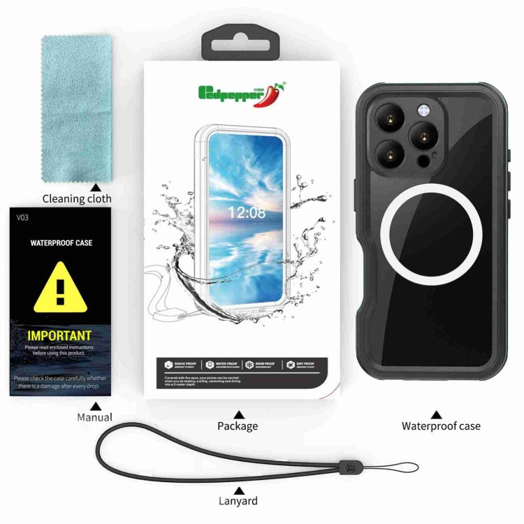 RedPepper IP68 Waterproof Triple-proof MagSafe Phone Case