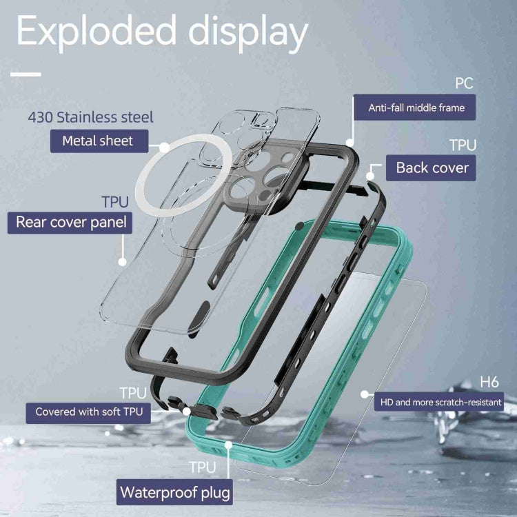 RedPepper IP68 Waterproof Triple-proof MagSafe Phone Case