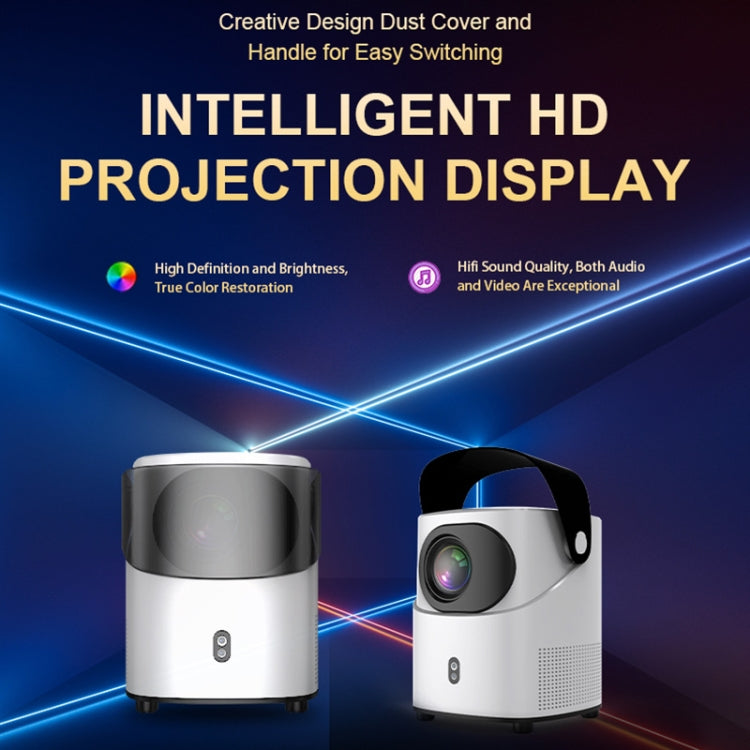 T-2 1920 x 1080P 240ANSI HiSilicon 352 Android 9.0 Portable Projector