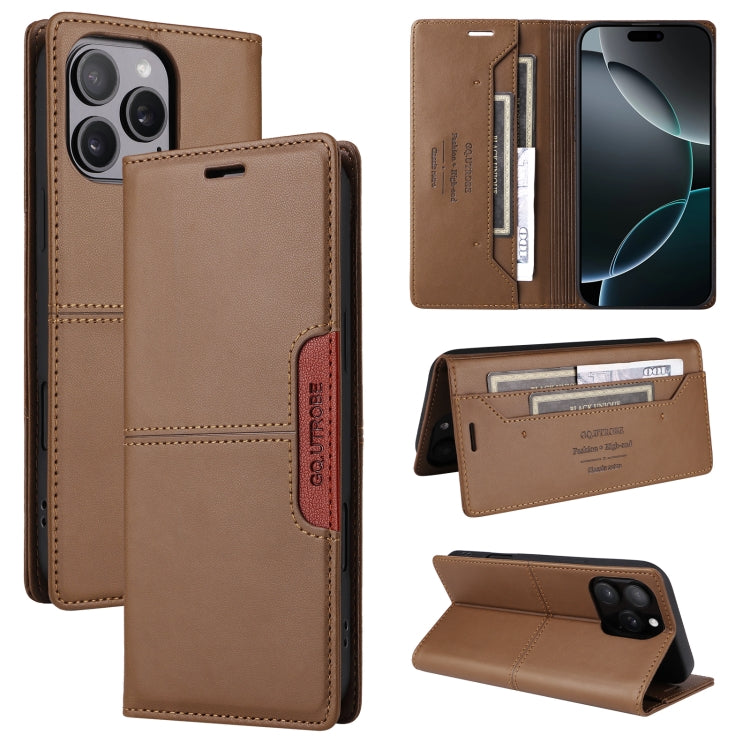 GQUTROBE G01 RFID Anti-theft Leather Phone Case, Series 1