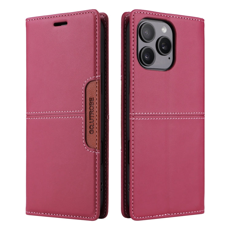 GQUTROBE G01 RFID Anti-theft Leather Phone Case, Series 3