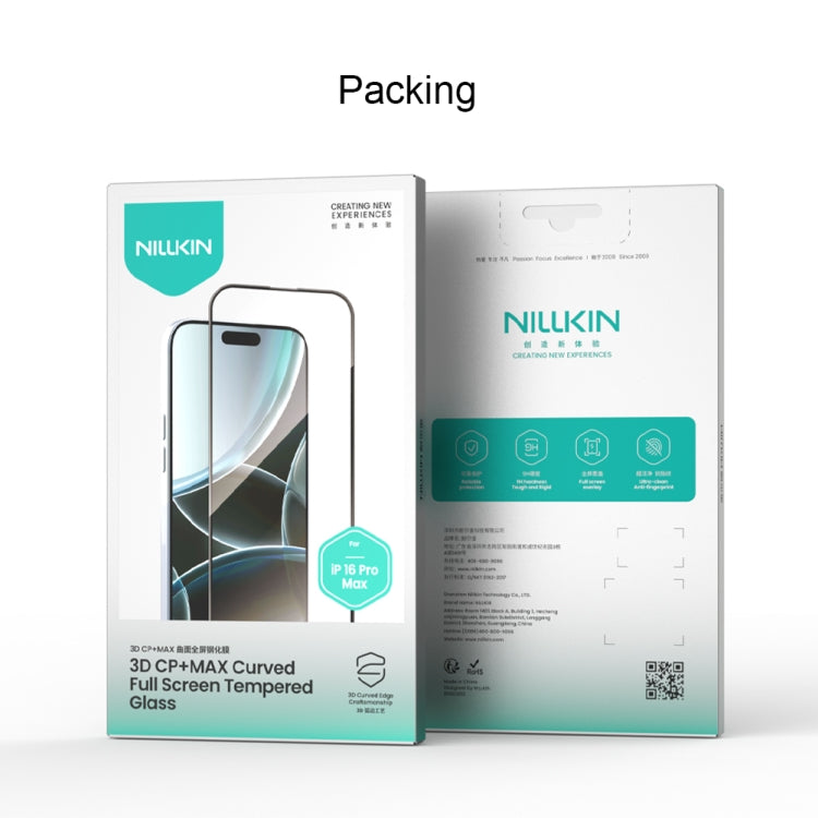 NILLKIN 3D CP+MAX Anti-Explosion Full Coverage Tempered Glass Film